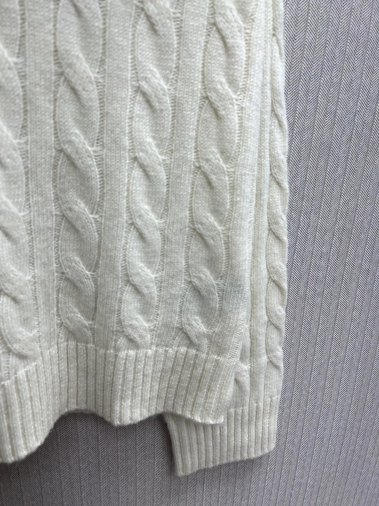 🅿️530 Polo 25ss new solid color pony embroidered long-sleeved sweater for men, white, size: S.M.L.XL.
